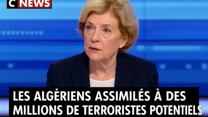 Noelle Lenoir sur Cnews Illustration IA