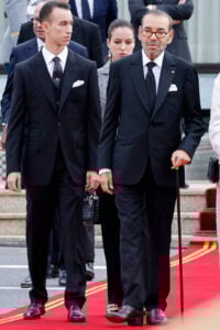 Mohammed VI avec une canne