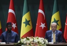 Ousmane Sonko et Recep Tayyip Erdogan
