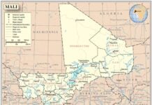 Carte du Mali