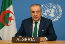 Illustration Diplomate algérien aux Nations Unies