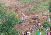 Tarasin glissement de terrain