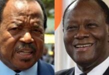 Paul Biya et Alassane Ouattara