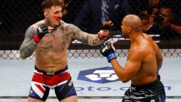 Fin abrupte pour un duel XXL : le combat entre Ciryl Gane et Tom Aspinall s’achève sans vainqueur Tom Aspinall et Ciryl Gane