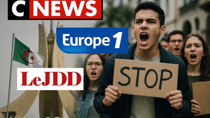 Illustration Visas pour les étudiants algériens vs médias Bolloré