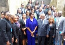 Avocats Sans Frontières Cameroun a organisé un séminaire à Douala Les avocats autour de l’ancien bâtonnier Me Monthé Patrice