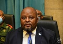 RDC, après la tempête Kamerhe, Boji promet un Parlement apaisé et réformé Aimé Boji, nouveau président de l'Assemblée nationale de la RDC