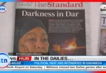 Darkness in Dar es Salaam