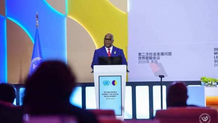 Félix Tshisekedi à Doha Félix Tshisekedi à Doha
