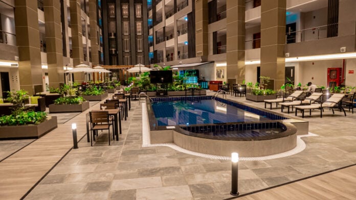 Piscine de l'hôtel Protea by Marriott Kinshasa