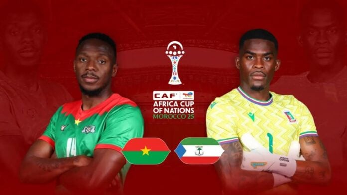 Burkina Faso Guinée équatoriale CAN 2025