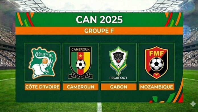 CAN 2025 groupe F