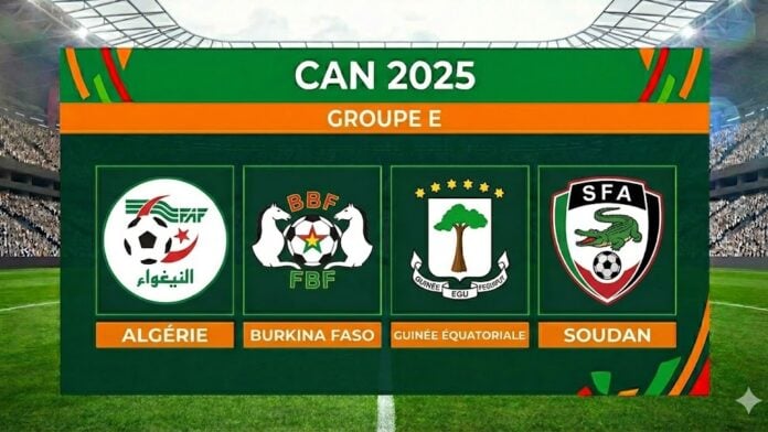 CAN2025 Groupe E