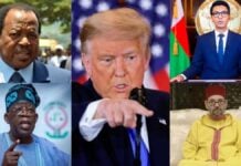 Rajoelina et Mohammed VI face à la Gen Z, Trump frappe au Nigeria, Tshisekedi acculé… Rétrospective des secousses africaines Rajeomi, Mohammed VI, Trump, Tinubu