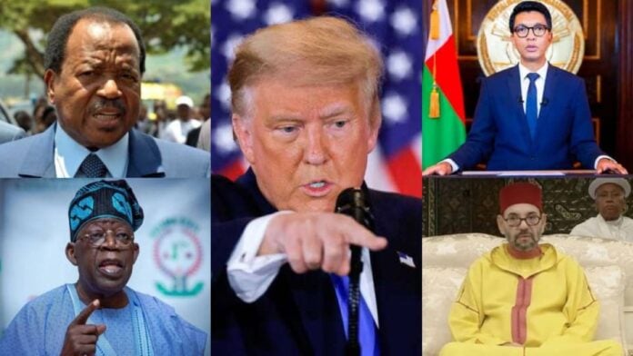 Rajeomi, Mohammed VI, Trump, Tinubu