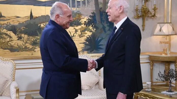 Ahmed Attaf et Kaïs Saïed Ahmed Attaf et Kaïs Saïed