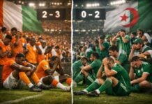 Deux défaites, deux réveils : la Côte d’Ivoire et l’Algérie scrutées à la loupe par leurs presses Cote d'Ivoire et Algérie éliminés de la CAN 2025