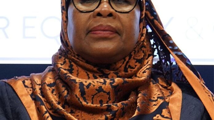 Samia Suluhu Hassan, présidente de la Tanzanie