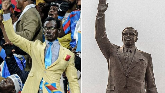 Michel Kuka Mboladinga et Patrice Lumumba