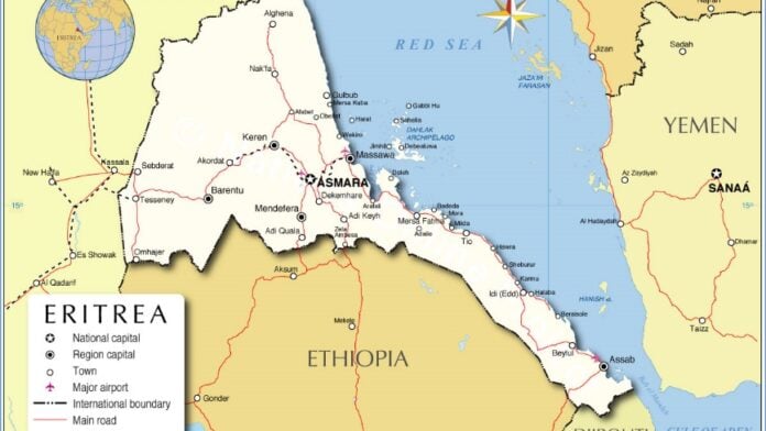 Localisation port d'Asssab carte ministère de l'économie