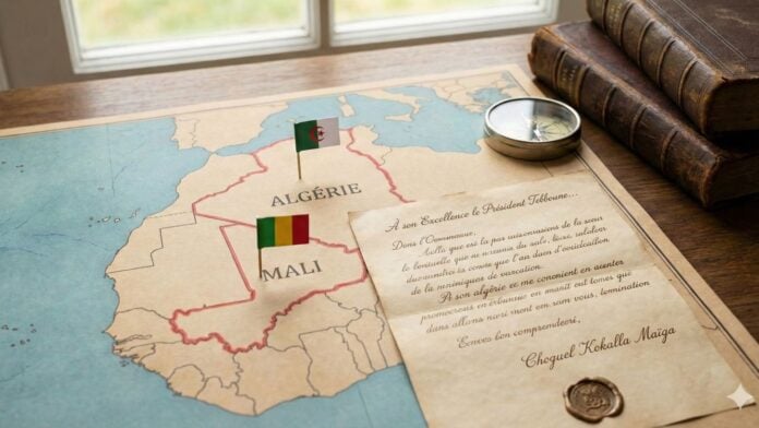 Mali Algérie lettre de Maïga
