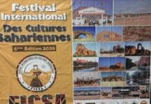 Le peuple du désert entre rencontre et hospitalité Affiche du FICSA 2026