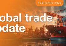 Exportations africaines : menaces et opportunités des nouveaux tarifs US (Rapport février 2026) Global trade février 2026