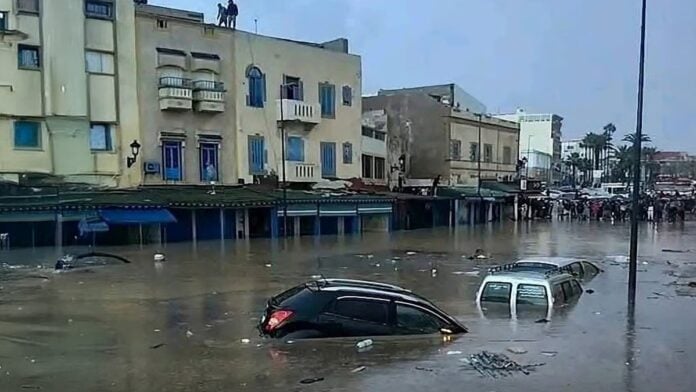 Des inondations au Maroc