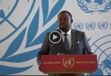 RDC-Rwanda : à Genève, Kinshasa passe à l’offensive diplomatique et réclame des sanctions contre Paul Kagame le ministre congolais des droits humains, Samuel Mbemba