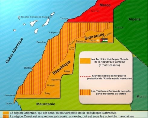 République-Sahraouie-Démocratique carte wikipedia