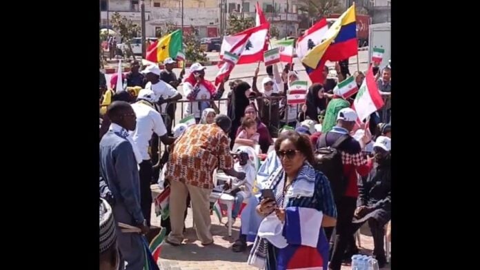 Manifestation du Comité SOS au Sénégal