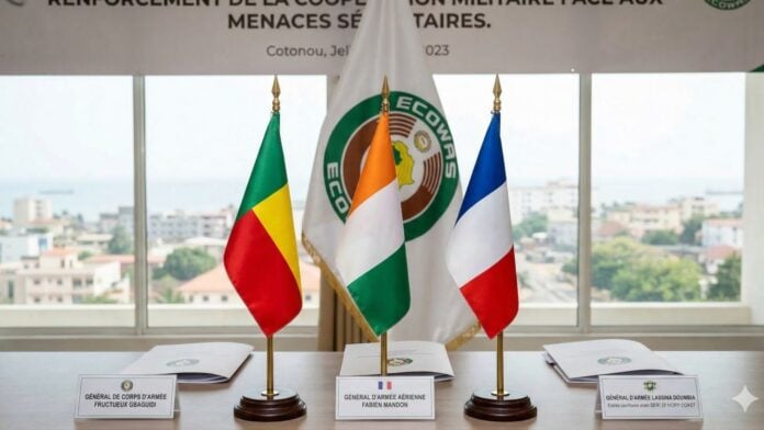 coopération militaire France Bénin Cote d'Ivoire
