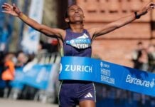 Marathon de Barcelone 2026 : Fotyen Tesfay frôle le record du monde Fotyen Tesfay