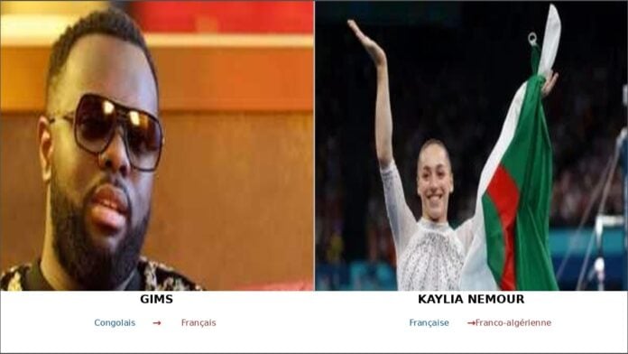 Gims et Kaylia Nemours Gims et Kaylia Nemours