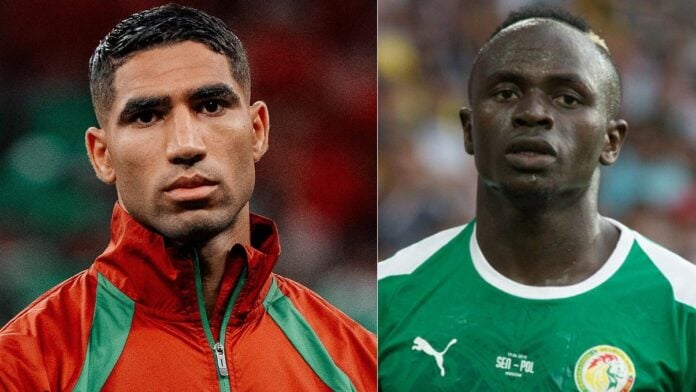 Hakimi et Mané