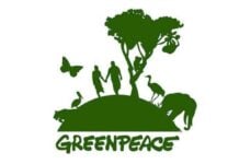 Journalisme vert : Greenpeace Africa et la CJRS lancent un concours de reportage environnemental Logo Greenpeace