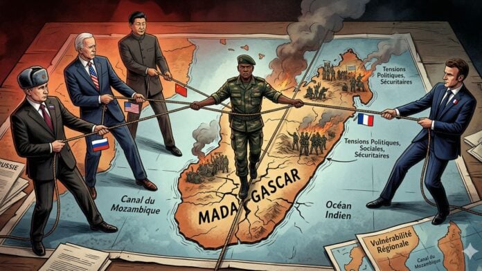 Madagascar France la Chine et les États-Unis