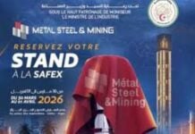 Salon Metal Steel & Mining Algeria 2026 : 250 exposants attendus à Alger pour la 4e édition Salon Metal Steel & Mining Algeria 2026