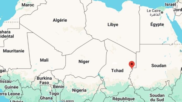 Tiné au Tchad proche frontière avec le Soudan