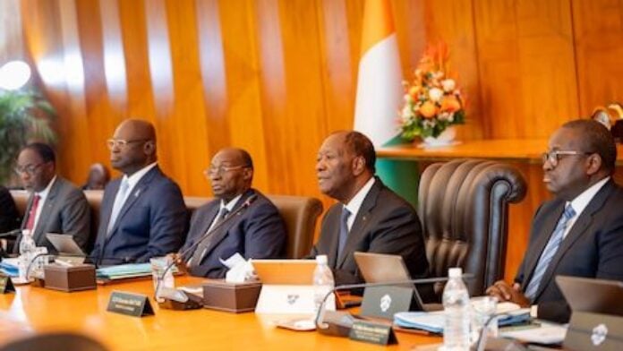 Conseil des Ministres présidé par S.E. le Président Alassane Ouattara