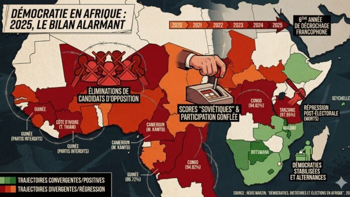 Démocratie en Afrique Bilan 2025