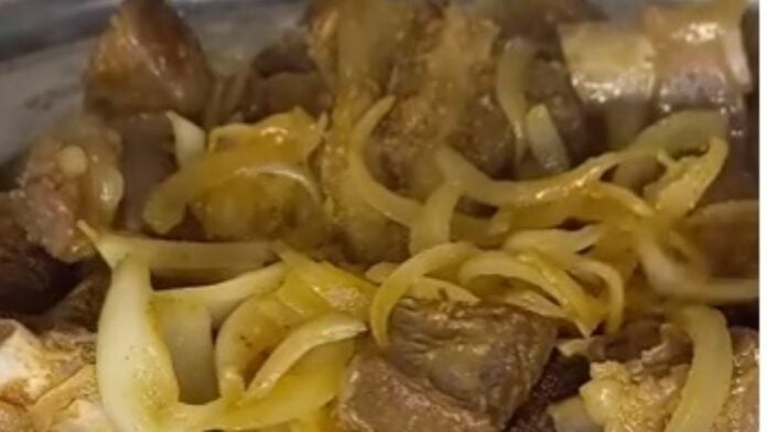 Etouffé de cabri Choukouya