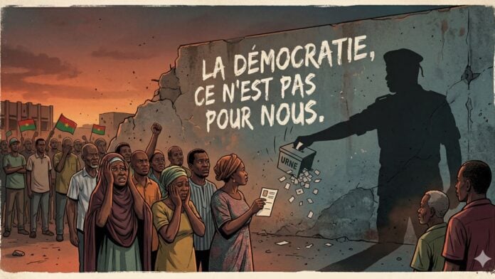 La démocratie ce n'est pas pour nous Burkina Faso