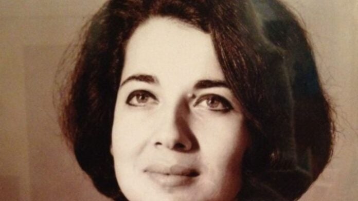 Portrait de Naima Bennis, 1960s, from a photograph in the collection of her daughter, Mouna Lotfi © Angela Jansen