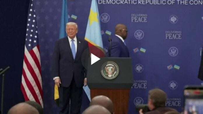 Trump et Tshisekedi