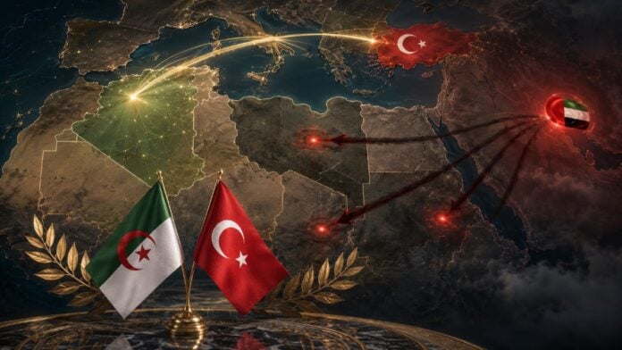 Algérie Turquie face aux Emirats Arabes Unis
