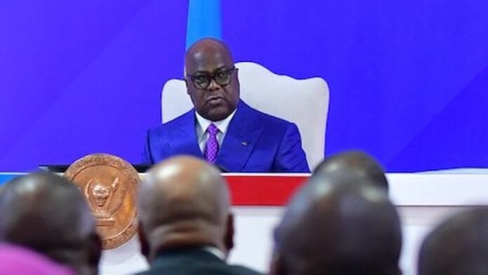 Conference de presse du président congolais  Félix Tshisekedi le 6 mai 2026