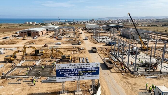 Construction d'une zone industrielle dans la wilaya de Mostaganem Construction d'une zone industrielle dans la wilaya de Mostaganem