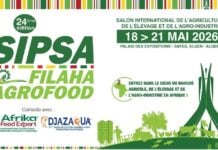 SIPSA-FILAHA 2026 : le plus grand salon agricole d’Afrique du Nord ouvre ses portes le 18 mai SIPSA-FILAHA 2026 : le plus grand salon agricole d’Afrique du Nord ouvre ses portes le 18 mai