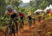 Cameroun : la 3é édition de la course internationale VTT Chantal Biya se prépare Illustration VTT Chantal Biya